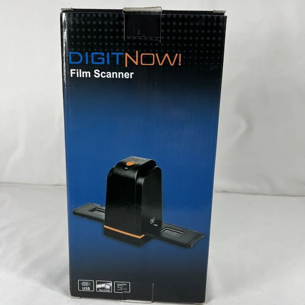 DIGITNOW Film Scanner Converts Film and Slides to Digital Images New in Open Box